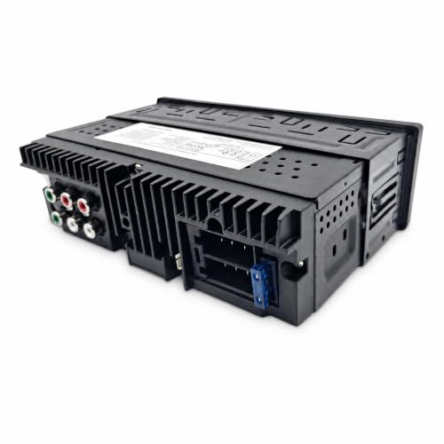 Gravity AGR-S220BT Single DIN Car Stereo Receiver - Bluetooth 5.1, 4 x 45W, RGB VA LCD, 40-Band DSP EQ, USB/SD/AUX, 6-Channel Preouts, AM/FM, No CD