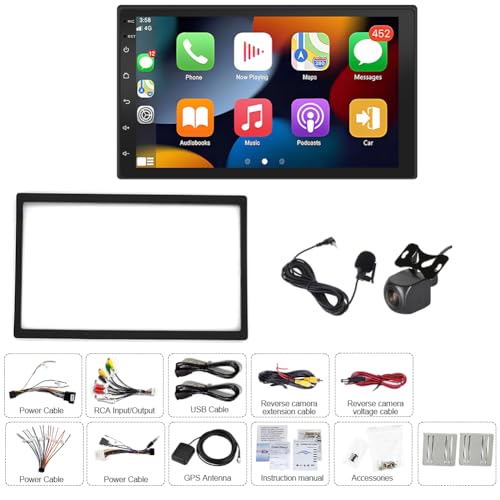 Car Stereo Radio for Ford Ranger 2000 Double Din Head Unit Radio Carplay
