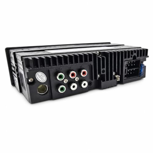 Gravity AGR-S220BT Single DIN Car Stereo Receiver - Bluetooth 5.1, 4 x 45W, RGB VA LCD, 40-Band DSP EQ, USB/SD/AUX, 6-Channel Preouts, AM/FM, No CD