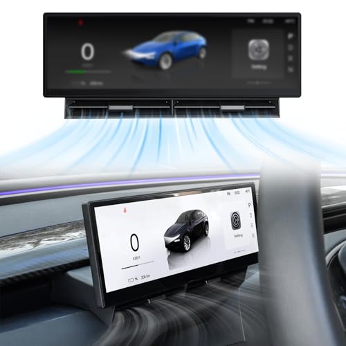 Tlyard Head Up Display for Tesla, 10.88 Inch Touchscreen HUD Carplay for Model 3/3 Highland & Model Y/Y Juniper Smart Instrument Cluster with Camera