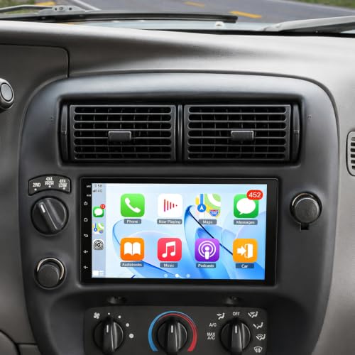 Car Stereo Radio for Ford Ranger 2000 Double Din Head Unit Radio Carplay