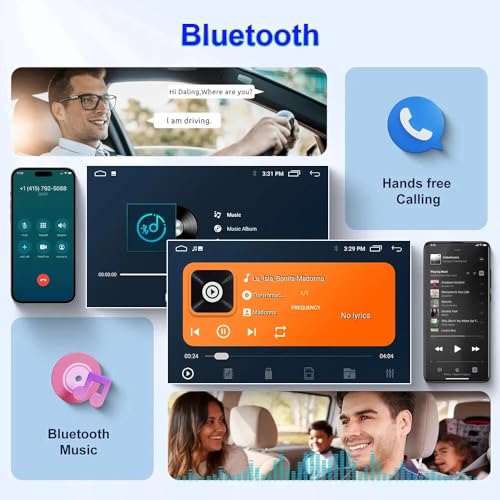 Car Stereo Radio for Ford Ranger 2000 Double Din Head Unit Radio Carplay