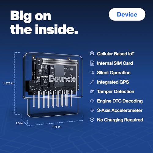 Bouncie GPS Tracker for Vehicles with Real-Time Location