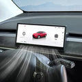 Tlyard Heads Up Display for Tesla Model Y Model 3, 8.9" 2.5D HD Thin CarPlay & Android Auto OTA Updates, No Block AC Vent Sync Autopilot Data with Front Camera