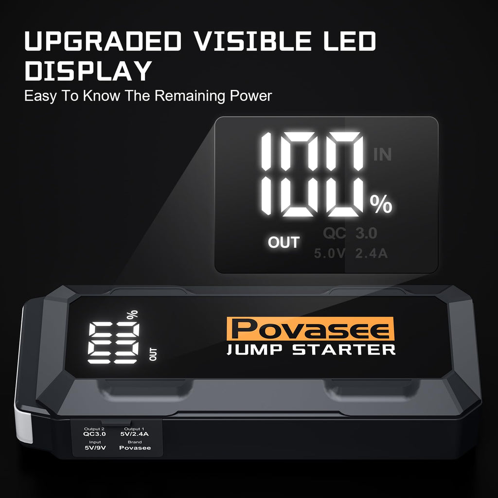 Povasee Jump Starter