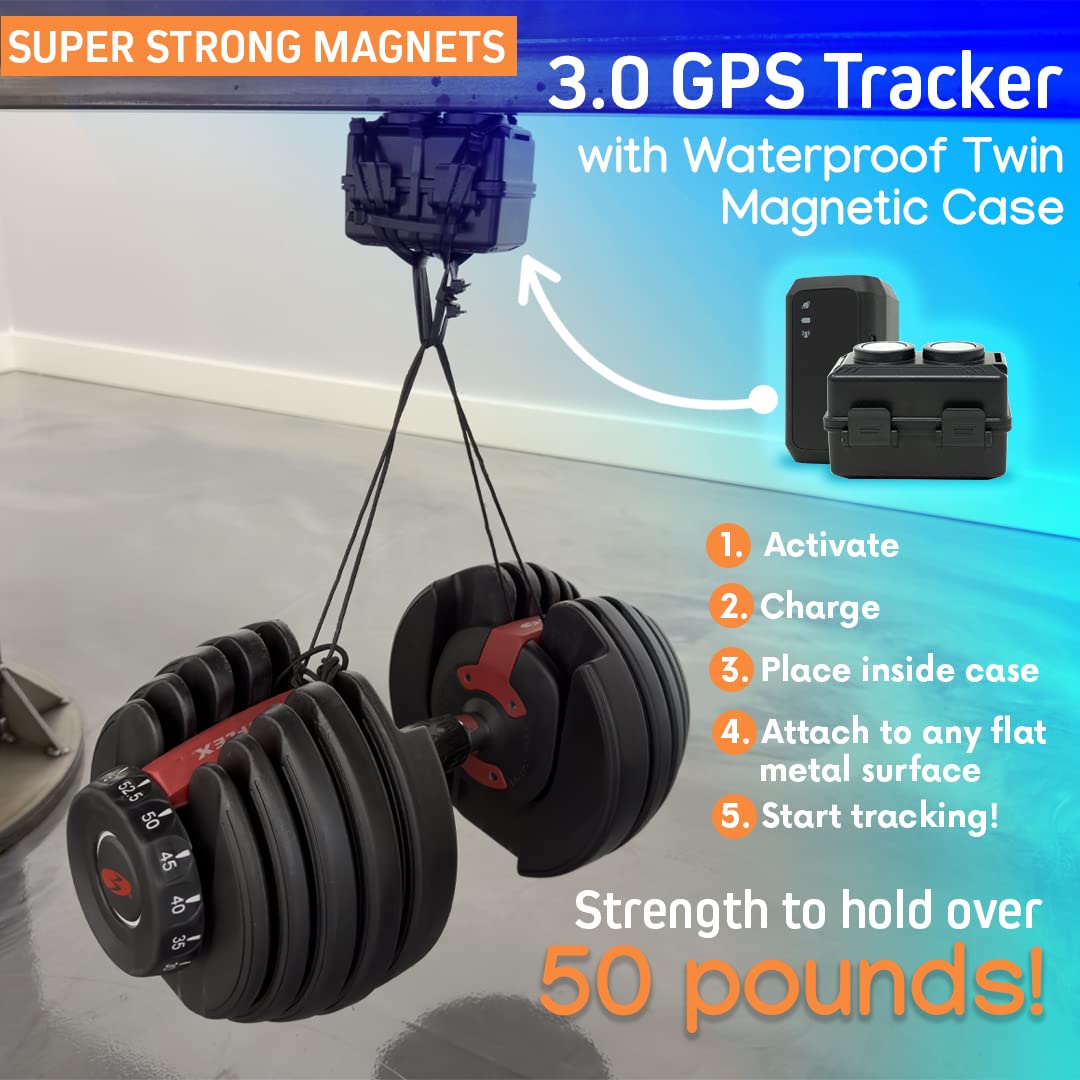 Optimus 3.0 GPS Tracker Bundle - Vehicle & Asset Tracking - 1+ Mo Battery