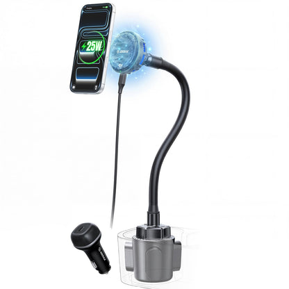 Qi2 25W Wireless Car Charger with Cooling Mount