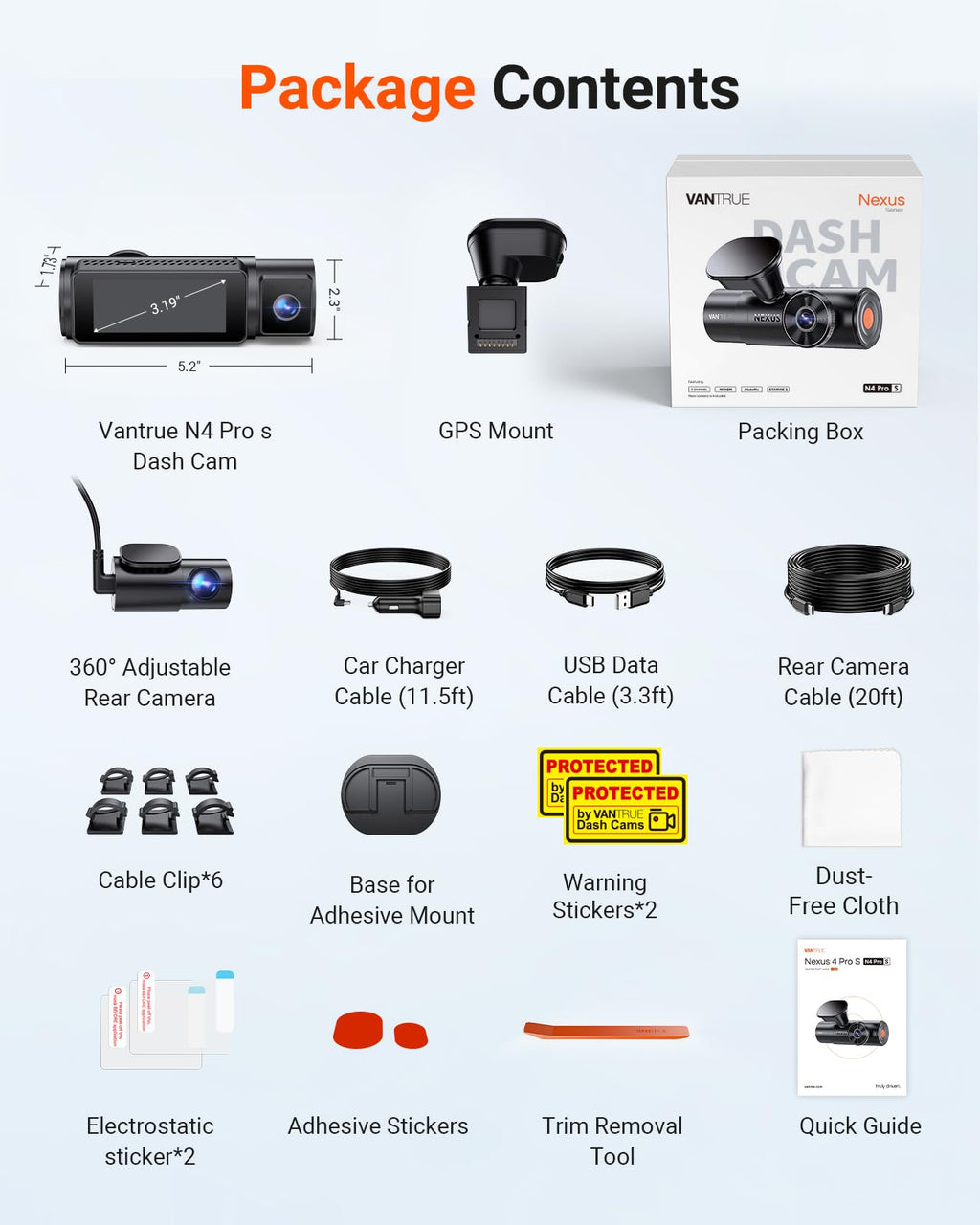 Vantrue N4 Pro S RC18