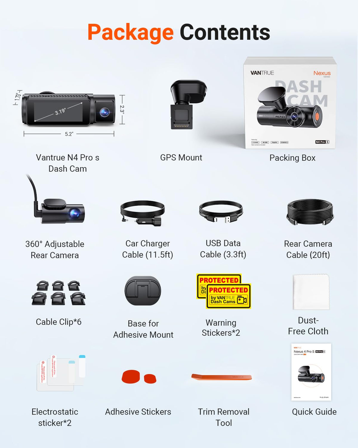 Vantrue N4 Pro S RC18