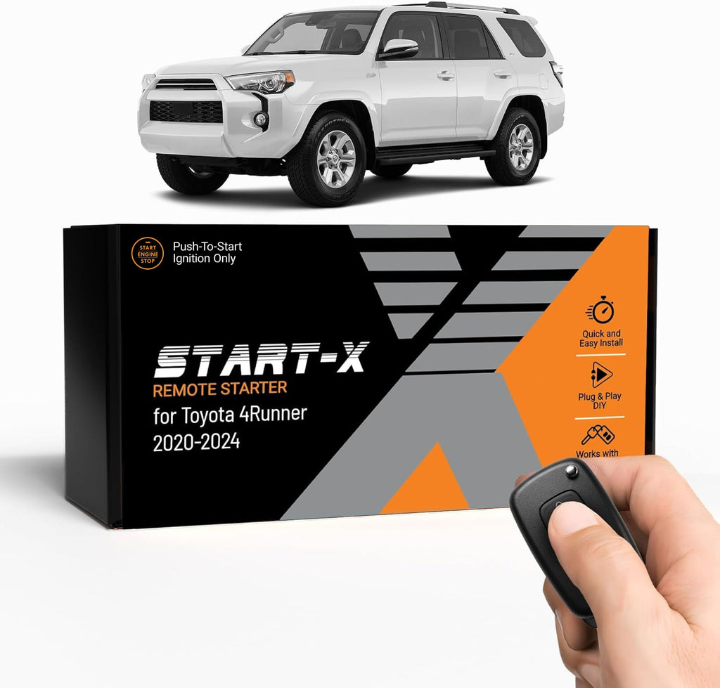 Start-X Car Remote Starter Kit for Toyota 4Runner (2020-2024)