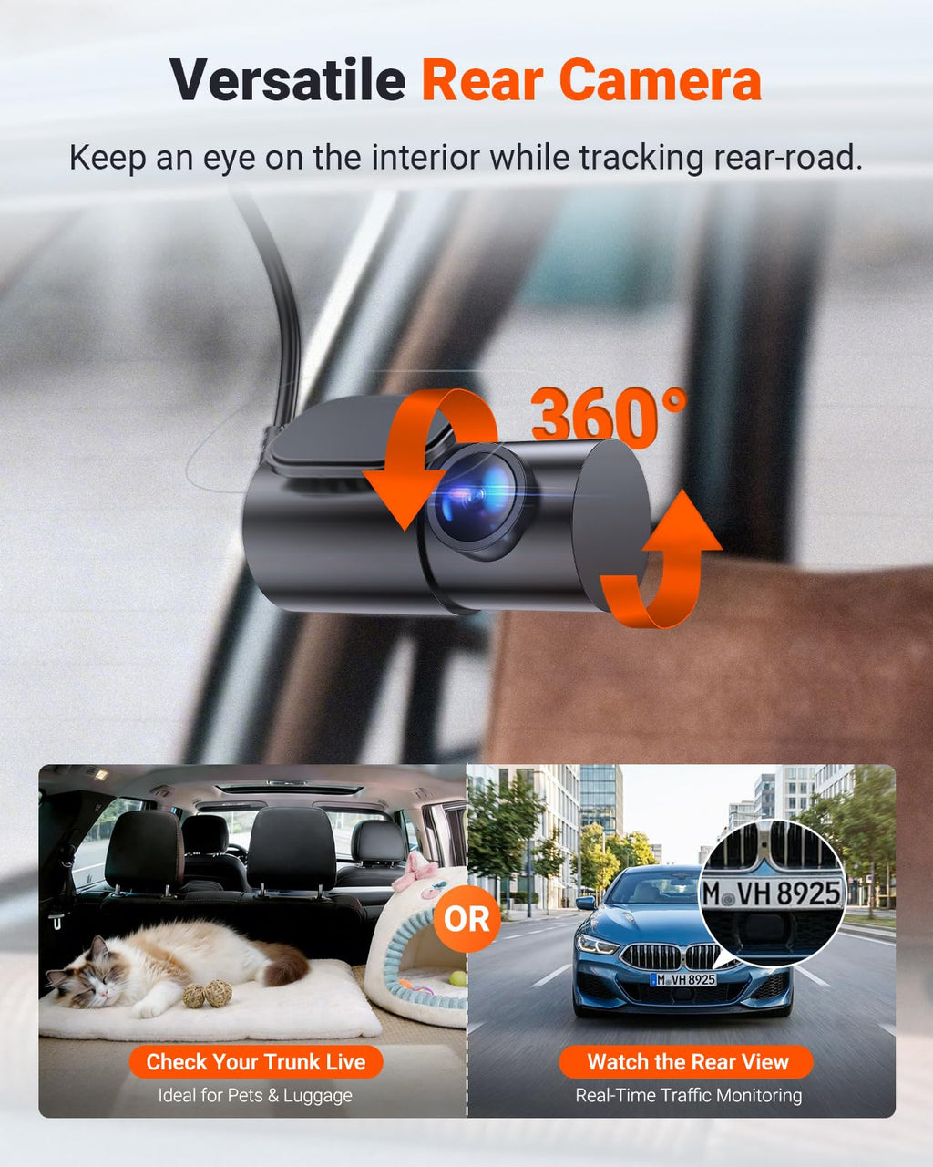 Vantrue N4S 3 Channel Dash Cam