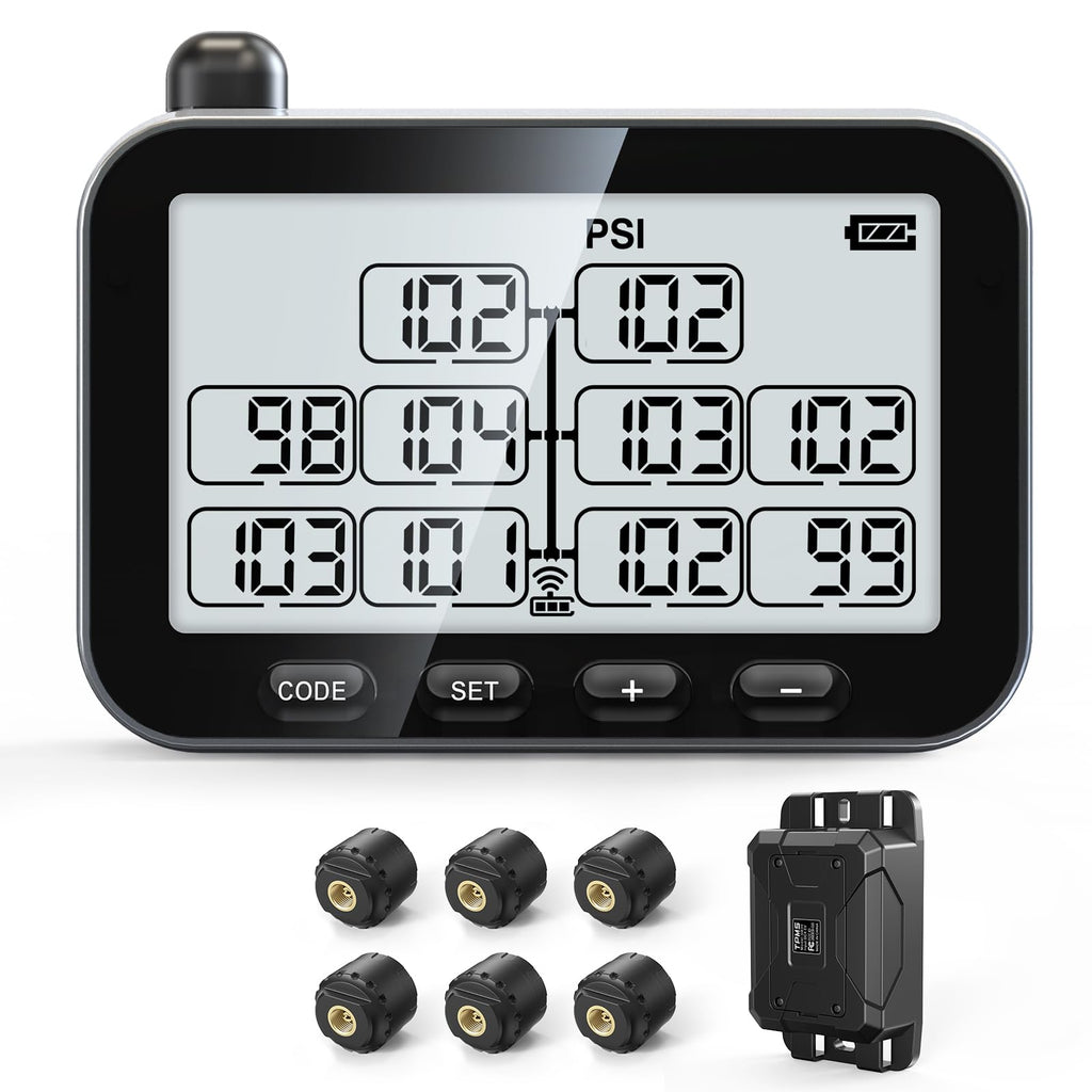 GUTA Trailer Tire Pressure Monitoring System, 0-188PSI RV TPMS