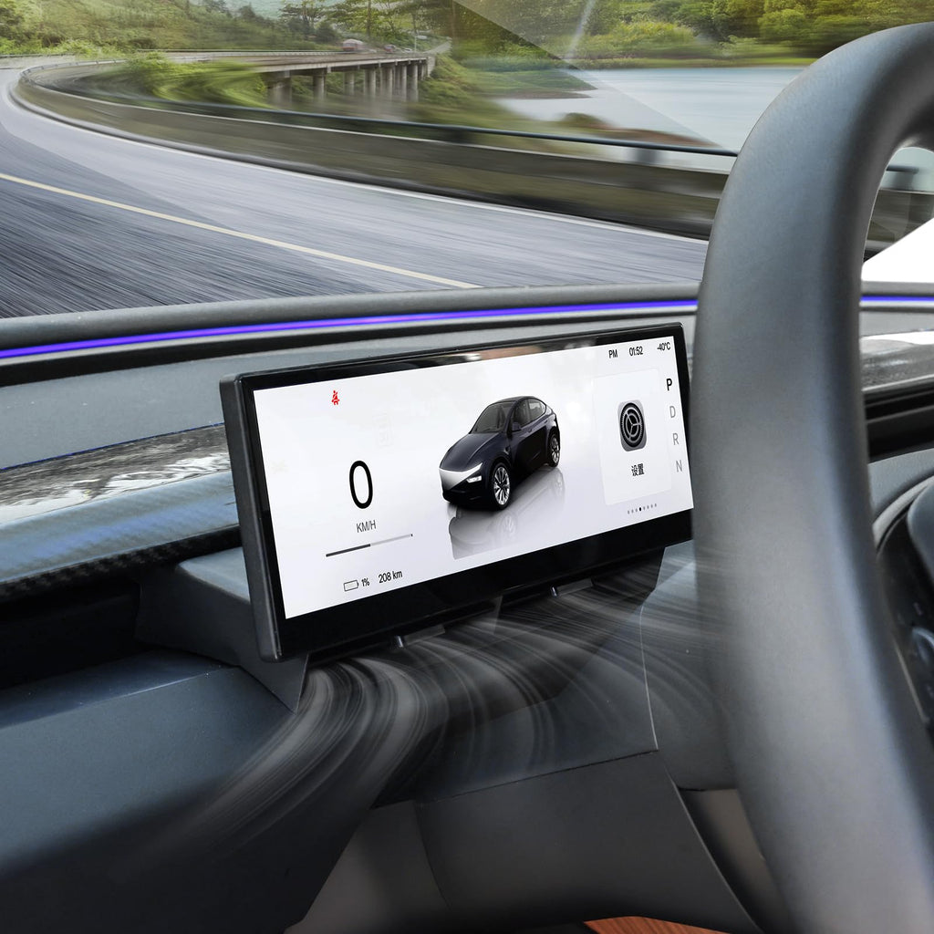 Tlyard Head Up Display for Tesla, 10.88 Inch Touchscreen HUD Carplay for Model 3/3 Highland & Model Y/Y Juniper Smart Instrument Cluster with Camera