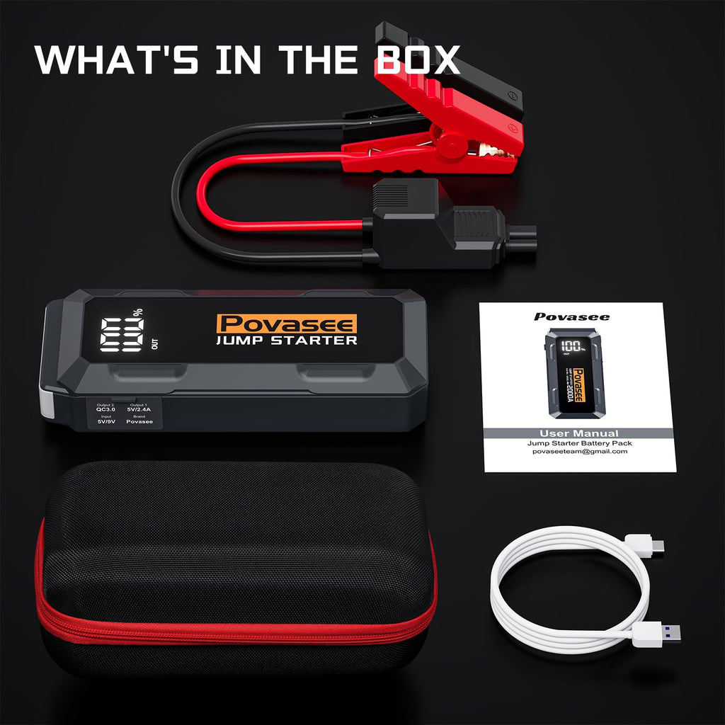 Povasee Jump Starter