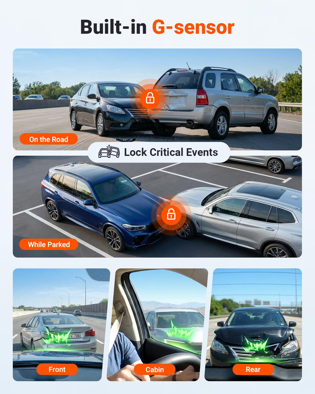 Vantrue N4S 3 Channel Dash Cam
