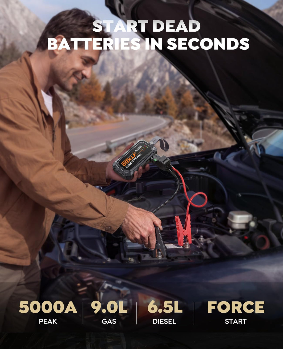 Car Battery Jump Starter