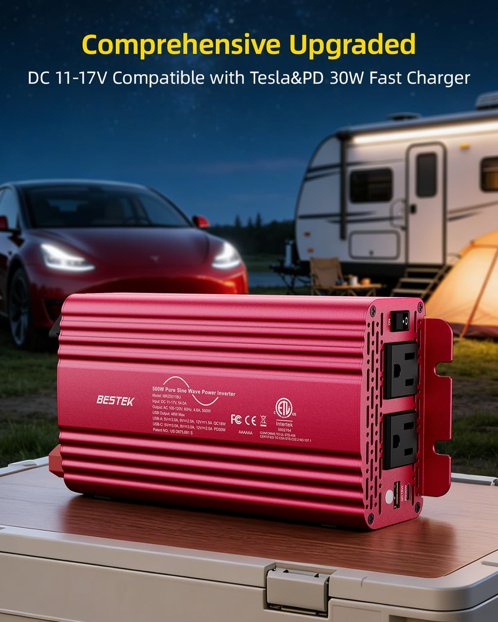 500W Pure Sine Wave Inverter