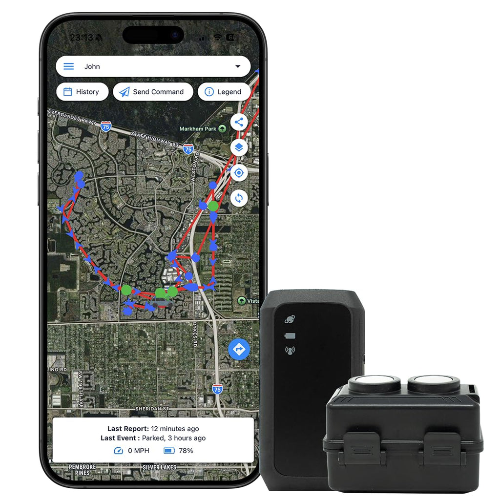 Optimus 3.0 GPS Tracker Bundle - Vehicle & Asset Tracking - 1+ Mo Battery
