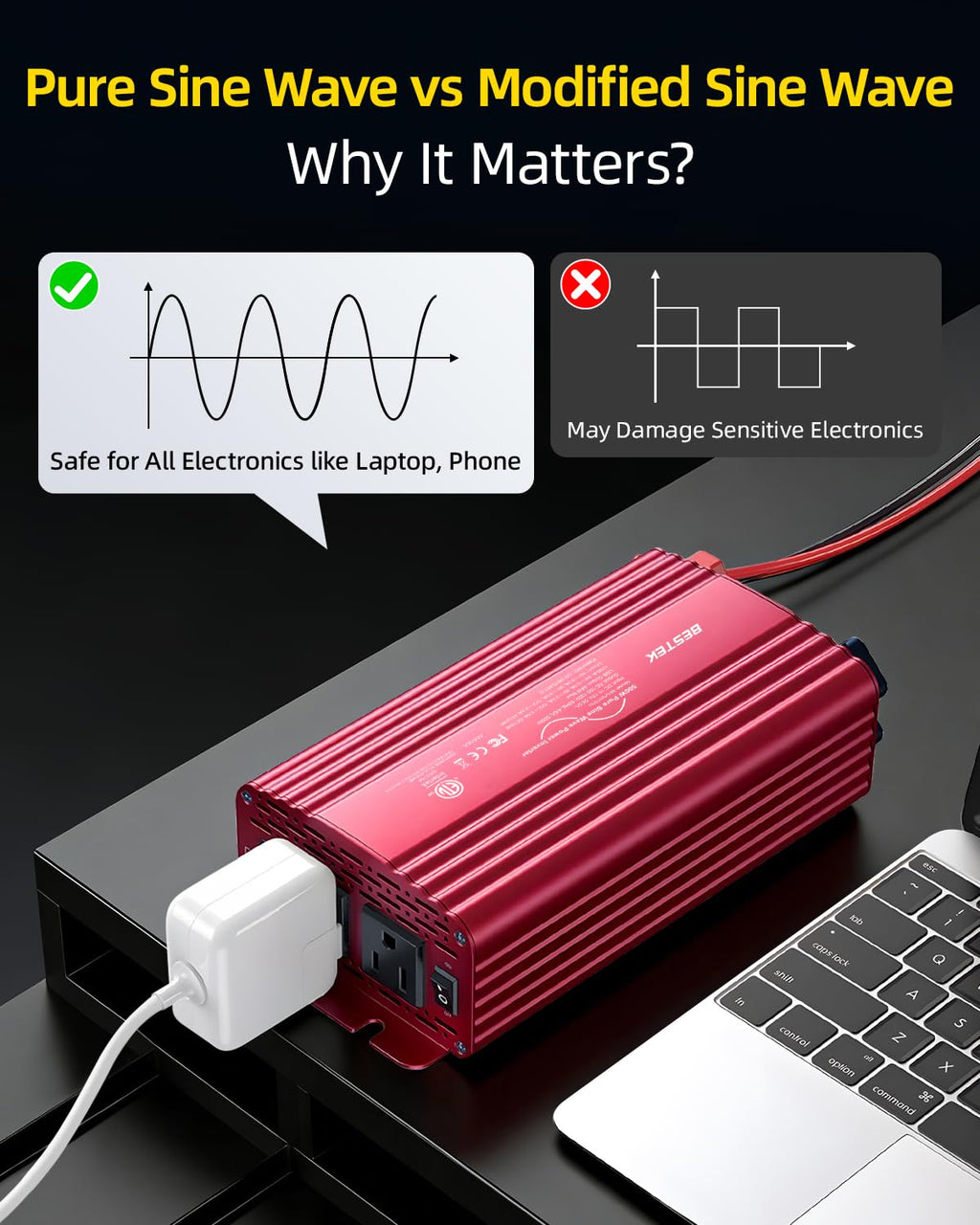 500W Pure Sine Wave Inverter