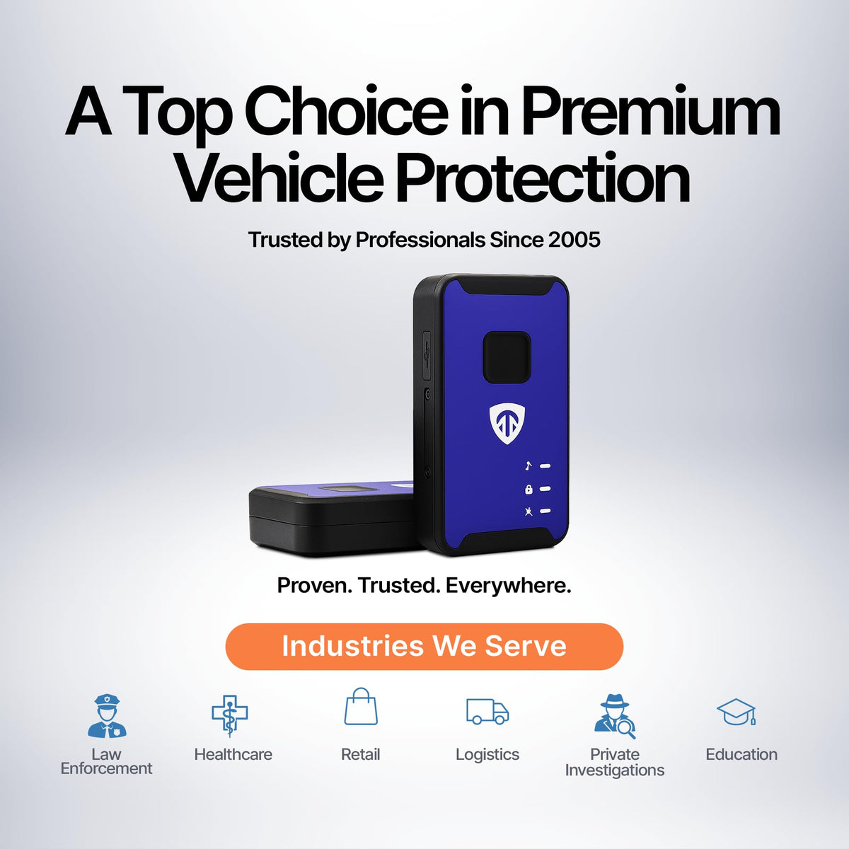 Brickhouse Security Spark Nano 7 GPS Tracker for Vehicles & Assets with Magnetic Case & Extended Battery, Hidden Tracking Device & Waterproof Case, 4G LTE Mini Portable Tracker, Subscription Required