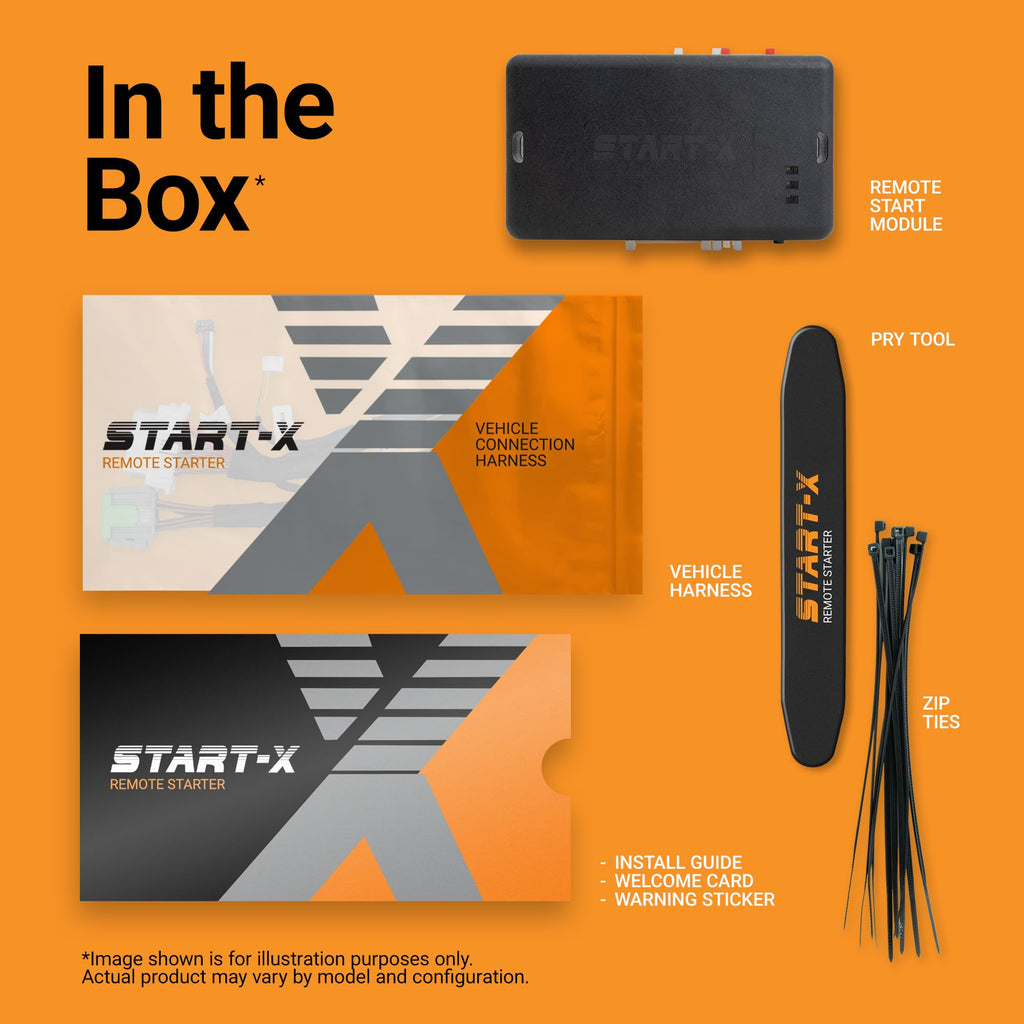Start-X Car Remote Starter Kit for Mazda 3, 6, CX-3, CX-5, CX-9, MX-5 Miata