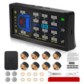 SYNJAUPO RV Trailer Tire Pressure Monitoring System with 7" LCD Screen