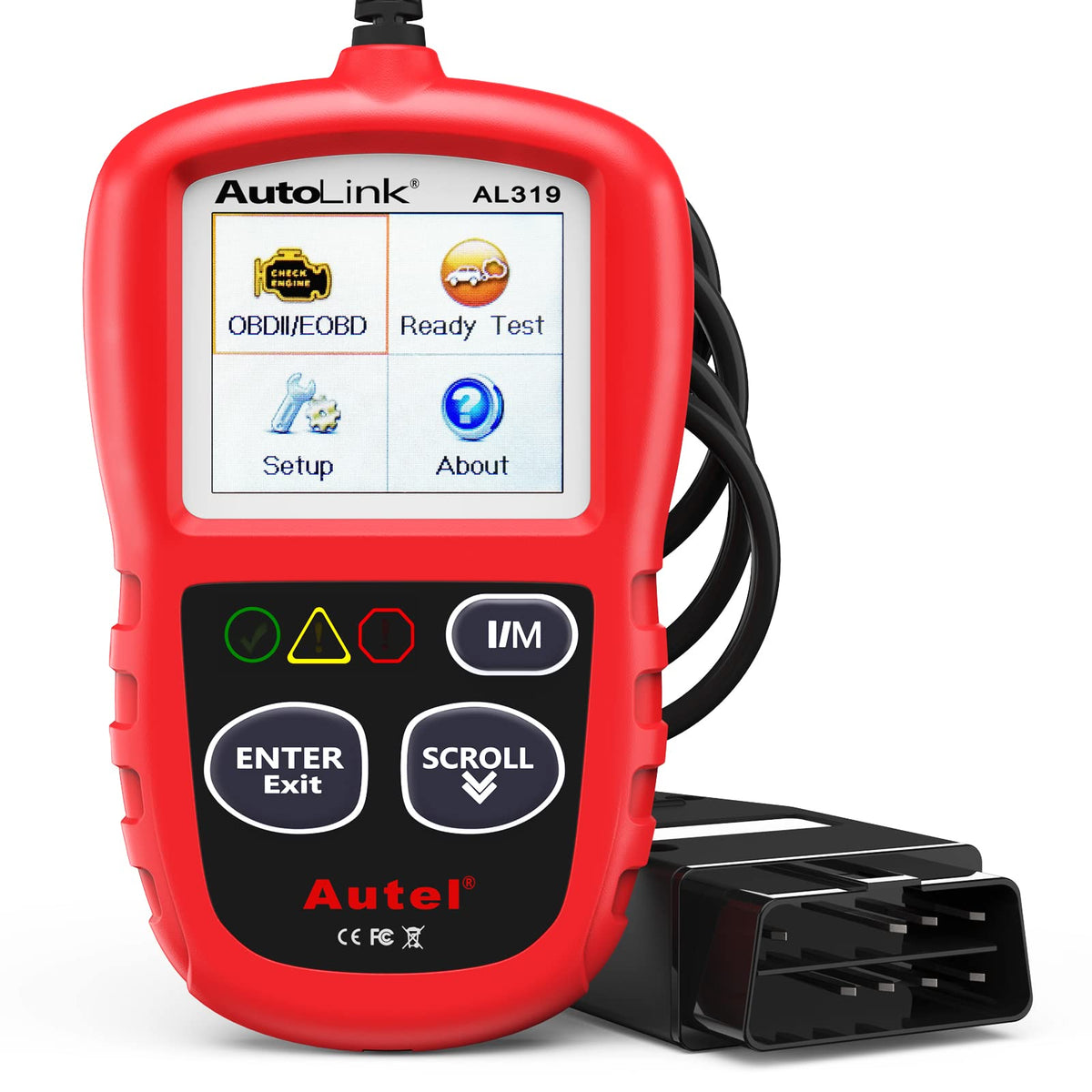 Autel AL319 Professional OBD2 Scanner, Enhanced Check Engine Code Reader