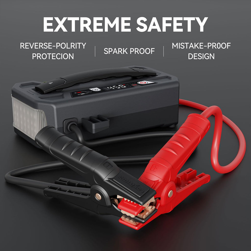 LOKITHOR J3250 PRO Jump Starter with ConnectMax (9.5L Gas & 7.5L Diesel)