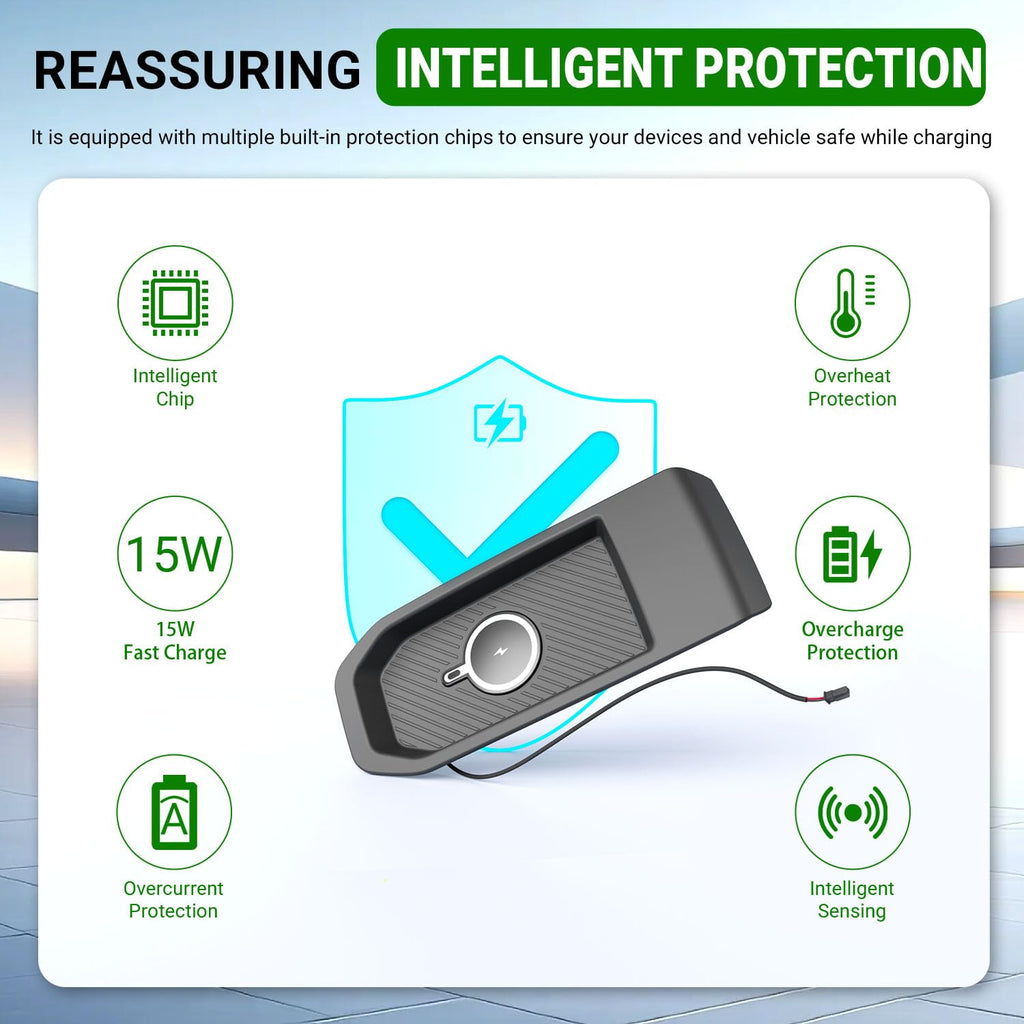 Xipoo Wireless Charger Compatible with 2019-2026 Chevy Silverado 1500
