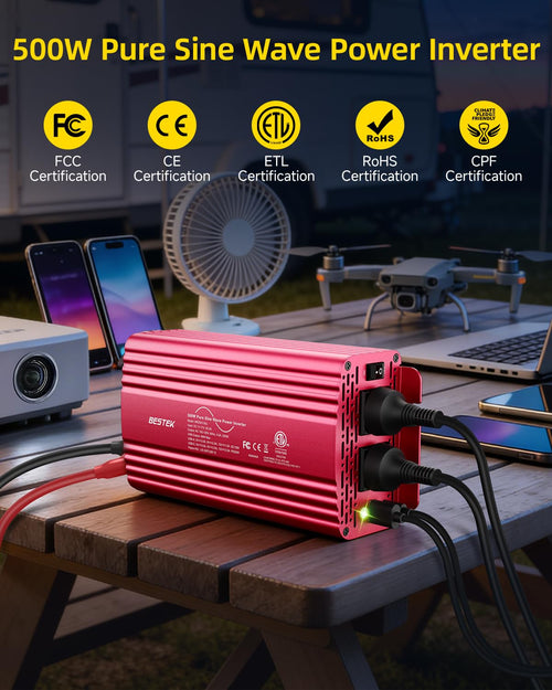 500W Pure Sine Wave Inverter