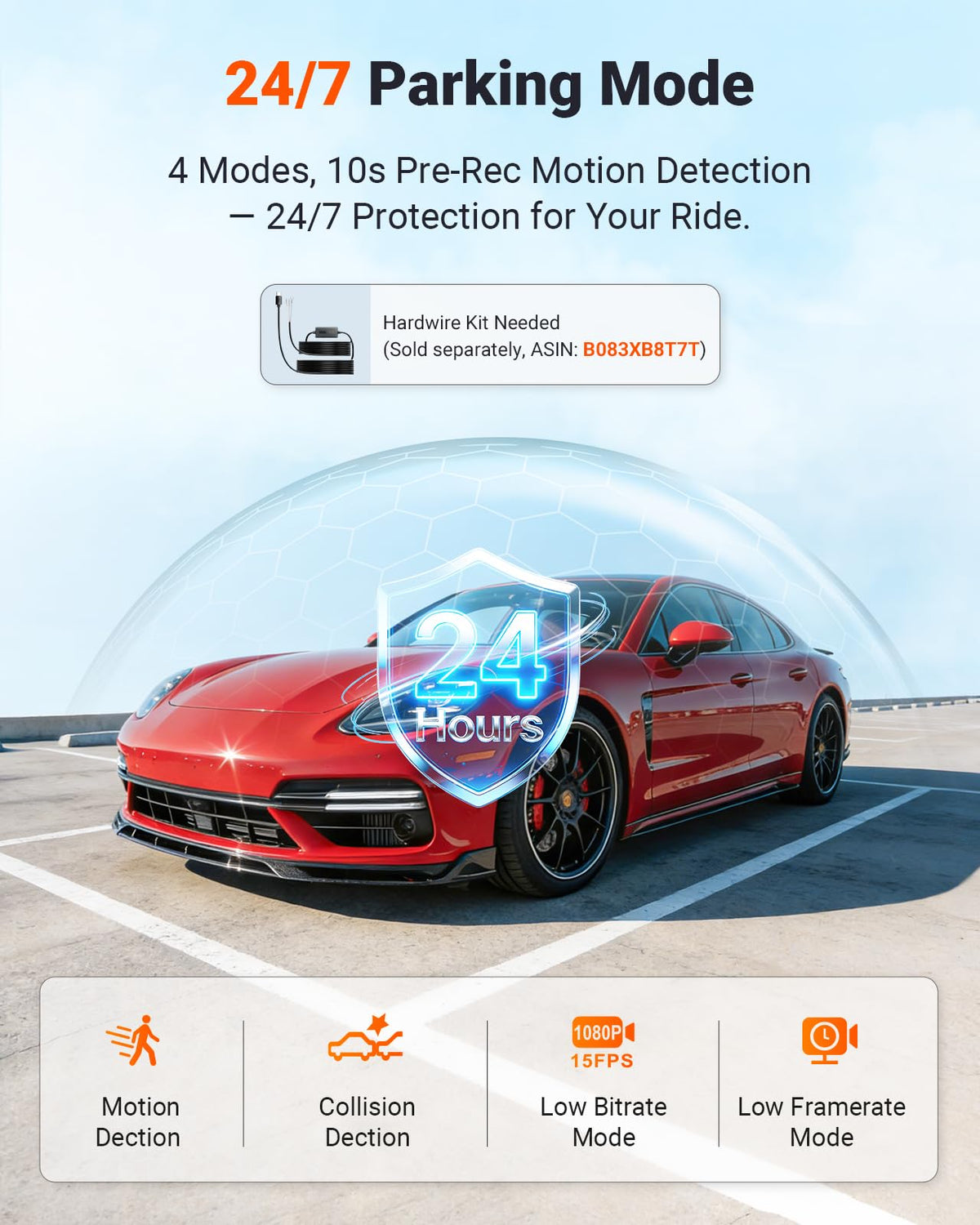 Vantrue N4S 3 Channel Dash Cam