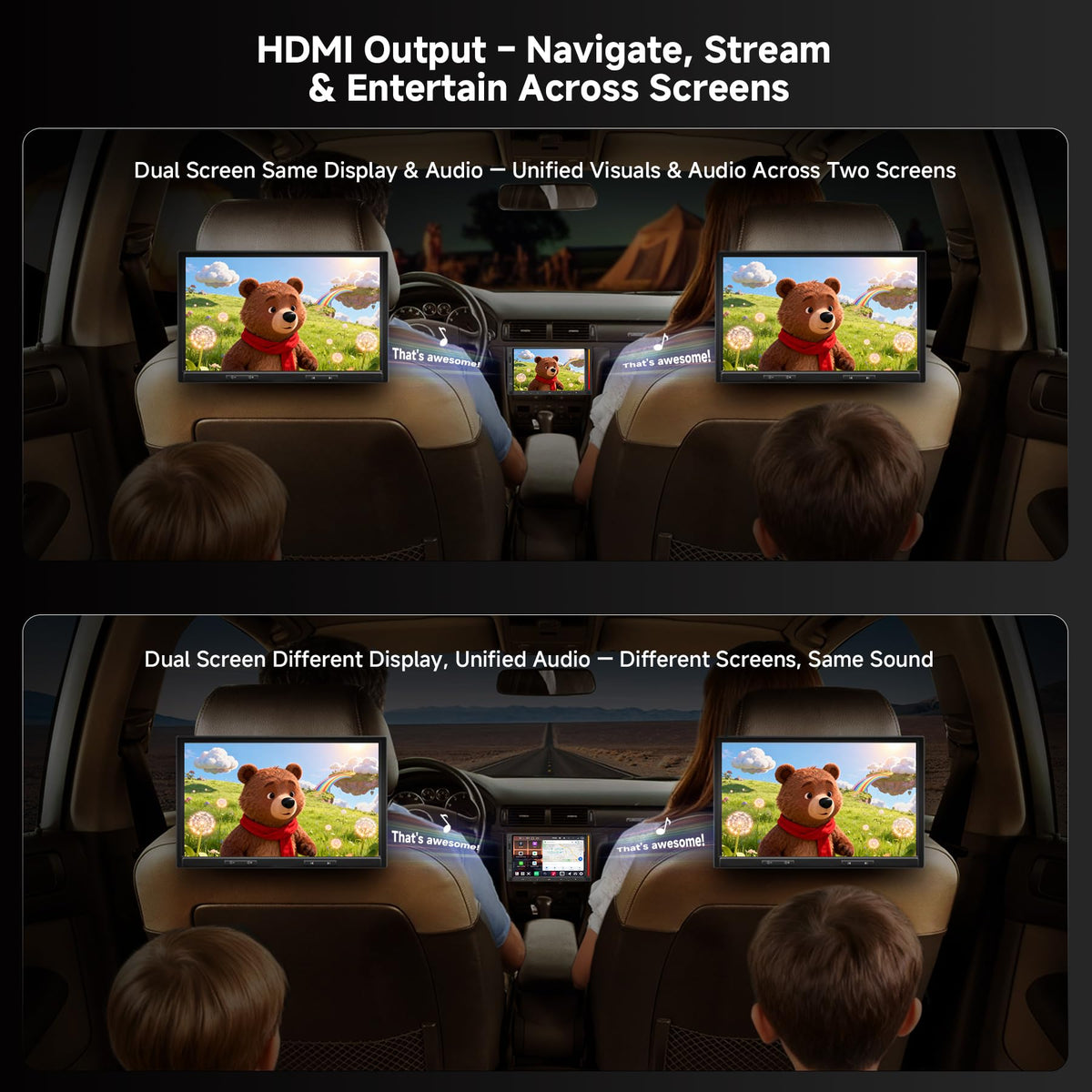 ATOTOEXCEL V10 Android Double Din Car Stereo