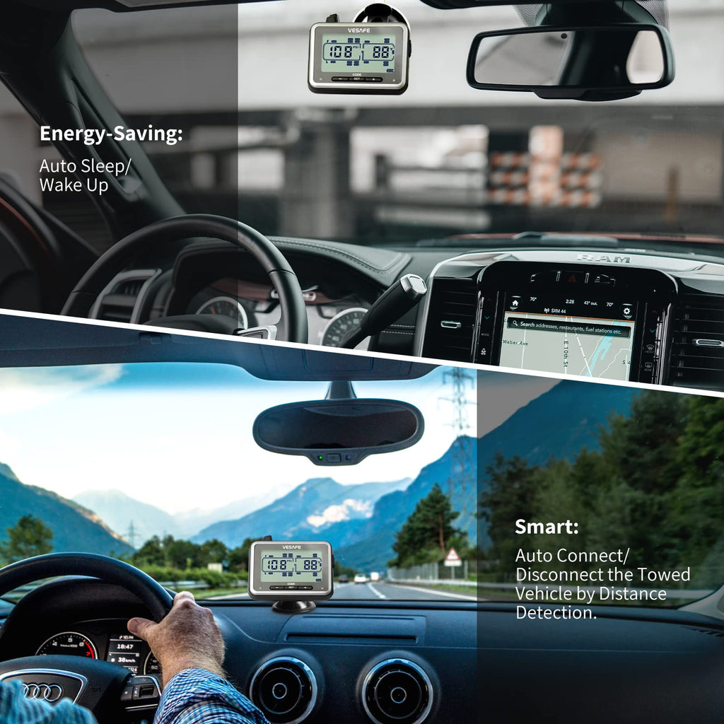 VESAFE TPMS, Wireless Tire Pressure Monitoring System for RV, Trailer, Coach, Motor Home, Fifth Wheel