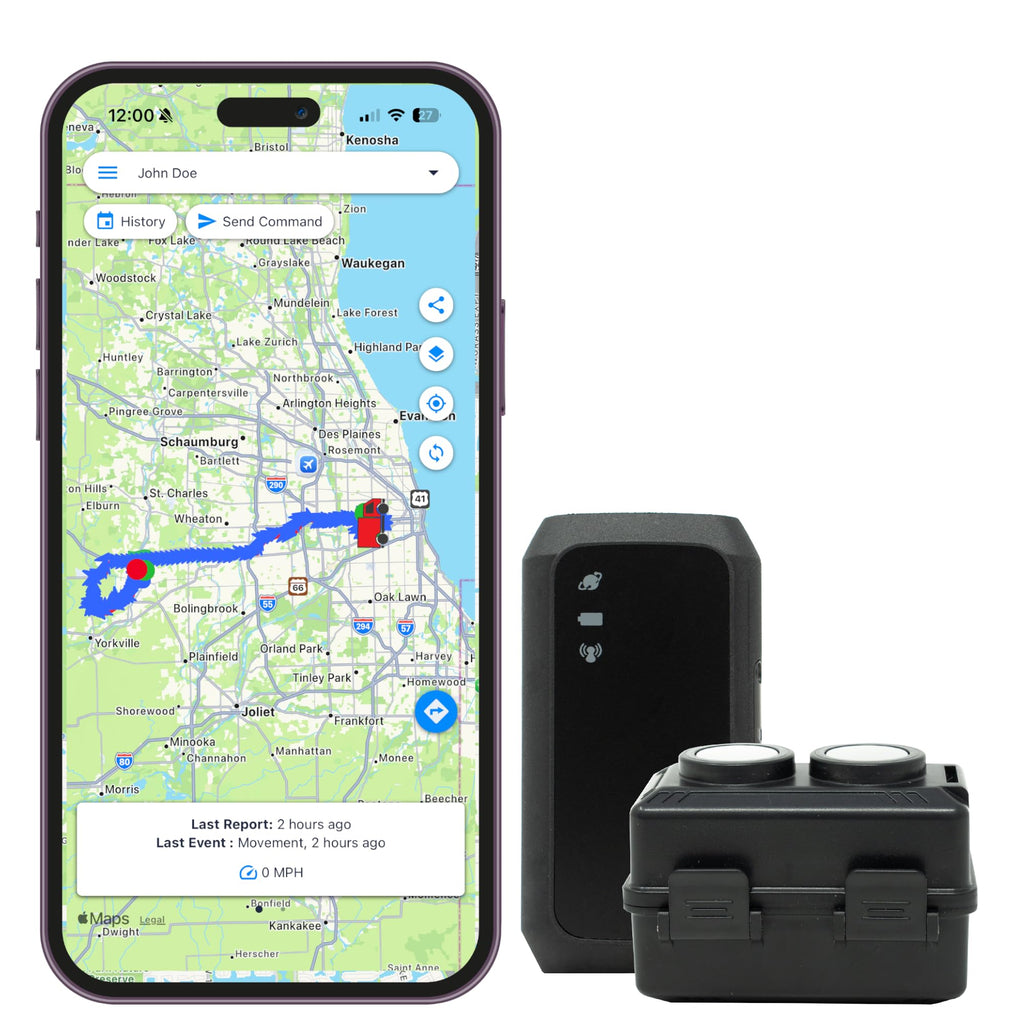 Optimus 3.0 GPS Tracker Bundle - Vehicle & Asset Tracking - 1+ Mo Battery