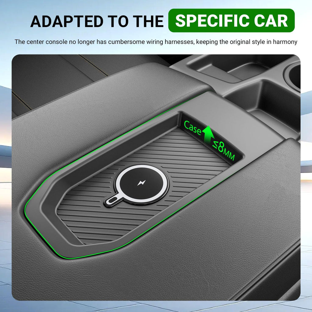 Xipoo Wireless Charger Compatible with 2019-2026 Chevy Silverado 1500